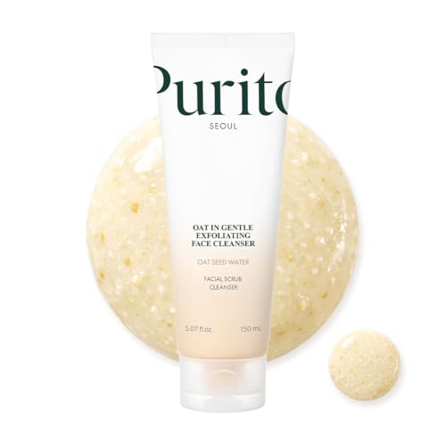 PURITO Oat Exfoliating Cleanser for Sensitive Skin - 5.07 fl. oz