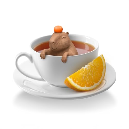 Capybara Tea Infuser - Cute Flexible Silicone for Loose Leaf Tea