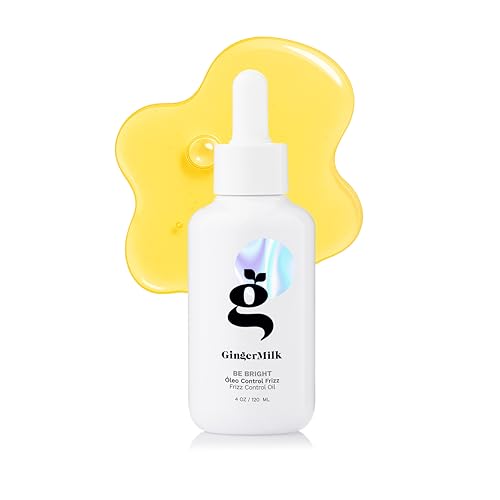 Ginger Milk Anti-Frizz Hair Oil with Argan & Castor for Smooth Shine
