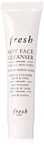 Fresh Soy Face Cleanser & Makeup Remover - pH-Balanced Amino Acid Wash