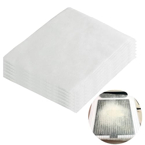 400 Sheets Disposable Nail Dust Collector Filter Paper - Universal Fit