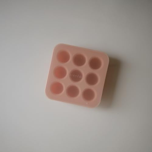 Mushie Silicone Freezer Tray for Frozen Baby Food - 9 Cups