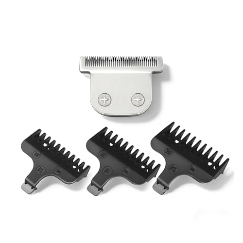 40mm T-Blades with 3 Guard Combs for Wahl Trimmers - Compatible & Precise