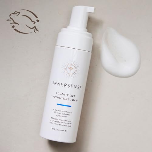 INNERSENSE Organic Volumizing Foam 2.37 Fl Oz | Root Lift & Body