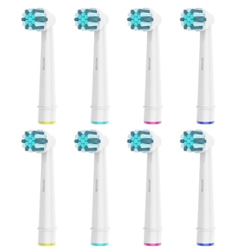 8 Pcs Kids Electric Toothbrush Replacement Heads Ultra Soft Bristles Compatible with Oral B