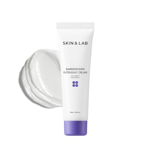 SKIN&LAB Barrierderm Intensive Cream 50ml - Hydrating Face & Body Moisturizer, Travel Size
