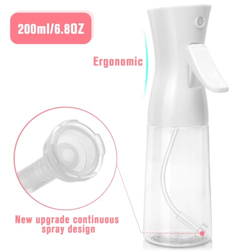 Continuous Spray Bottle for Hair, Plants & Pet Grooming - 200ml