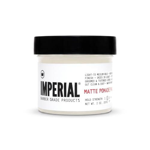 Imperial Barber Matte Pomade Paste, Light-Medium Hold, 2 oz