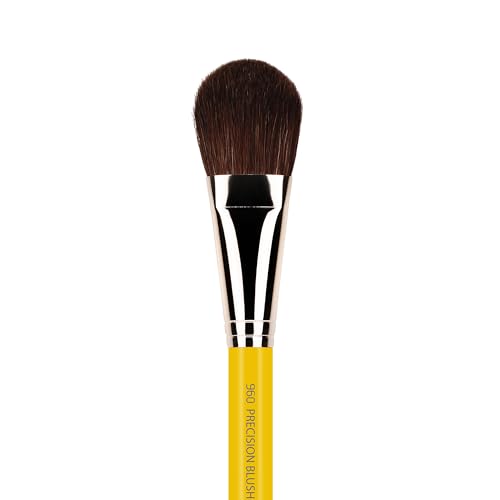 Bdellium Tools 960 Precision Blusher Brush - Soft Synthetic & Natural Fibers