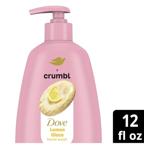 Dove x Crumbl Lemon Glaze Moisturizing Liquid Hand Wash, 2-Pack 12 oz