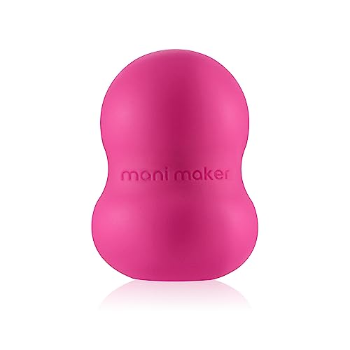 Fuchsia Nail Polish Grip Tool for Precision Painting - Universal Fit, Ergonomic for DIY & Professionals