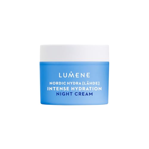 Lumene Nordic Hydra Intense Night Cream – 50ml, Organic Birch Sap, Vegan