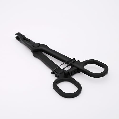 UAN Sterilized Piercing Forceps with Rubber Band - Pack of 10
