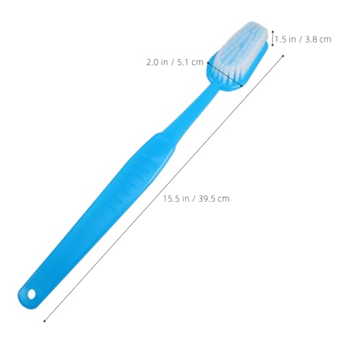 Sky-Blue Giant Toothbrush Prop for Party & Photo Booths - Fun Birthday Accessory