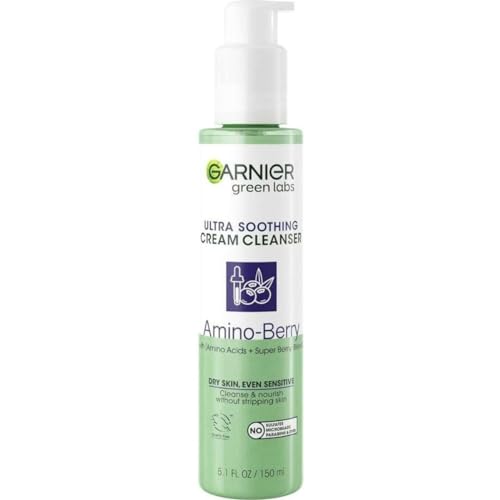 Garnier Green Labs Amino-Berry Facial Cleanser for Sensitive Skin 5.07 fl oz