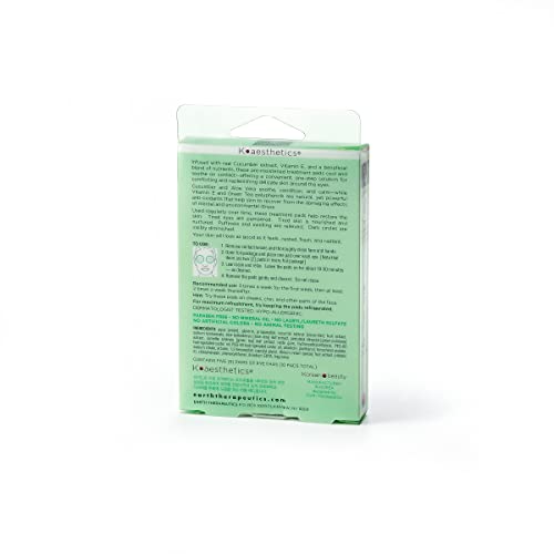 Earth Therapeutics Recover-E Cucumber Eye Pads - 5 Pairs