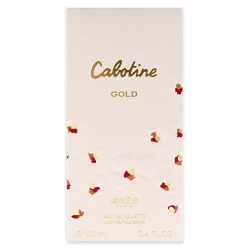 Cabotine Gold Eau De Toilette Spray for Women, 3.4 oz
