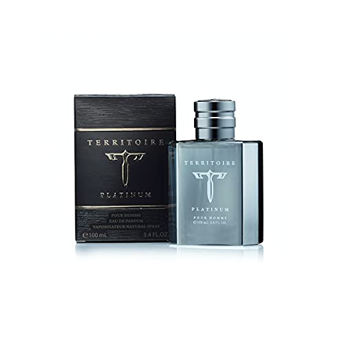 Territoire Platinum Eau De Parfum for Men - Aromatic Citrus Cologne
