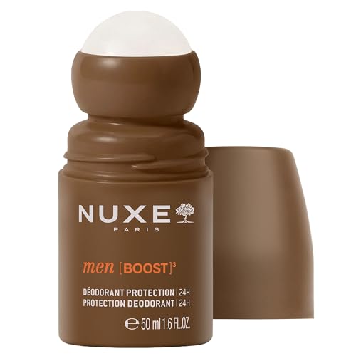 NUXE Men Aluminum-Free Deodorant 24HR Odor & Sweat Protection, 1.6 Fl Oz