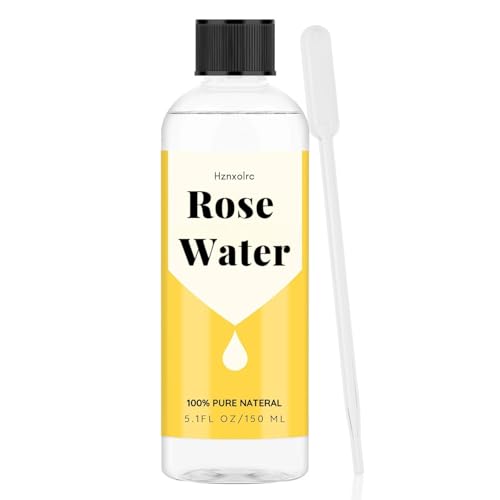 100% Pure Rose Water Hydrosol Facial Mist - Hydrating & Soothing