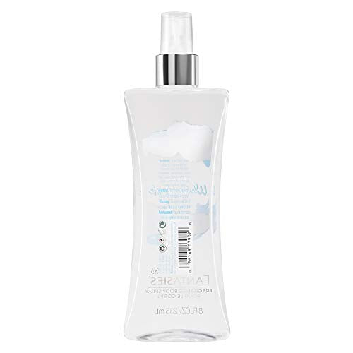 Body Fantasies Fresh White Musk Body Spray - 8 Oz (Pack of 2)