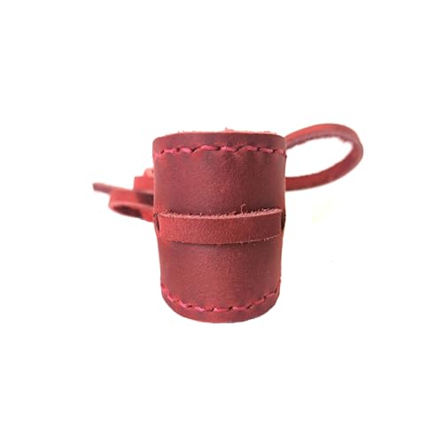 XTBOCA Kids Ponytail Holder, Full Grain Leather Hair Clip with Anti-Slip