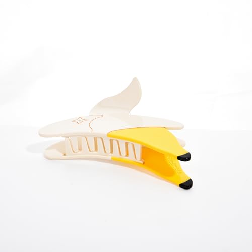 Banana Acetate Fruit Hair Claw Clip for Women - Fun Small Hair accessory
