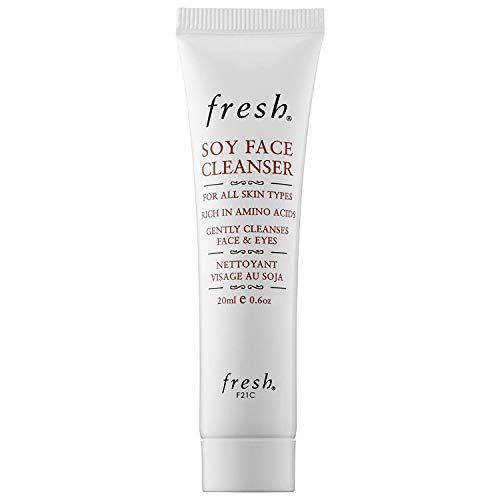Fresh Soy Face Cleanser & Makeup Remover - pH-Balanced Amino Acid Wash