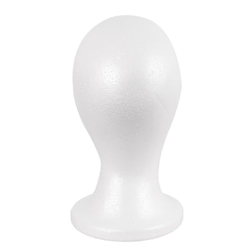 MapofBeauty Foam Wig Stand for Wigs & Hats - 20.5 Inch Head