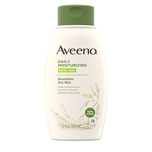 Aveeno Daily Moisturizing Body Wash, Lightly Scented, 12 Fl Oz