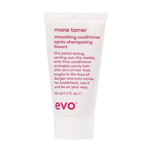 EVO Mane Tamer Smoothing Conditioner for Frizz & Unruly Hair - 1 fl oz