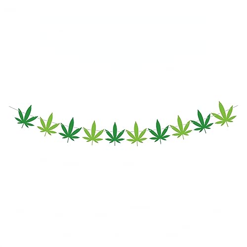 23-Piece Marijuana Themed Balloon Set for Parties