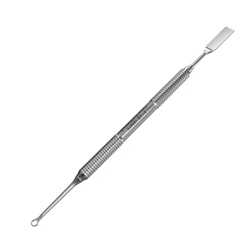 Staleks Pro Expert 51 Cuticle Pusher Tool – Ergonomic Stainless Steel Manicure Tool