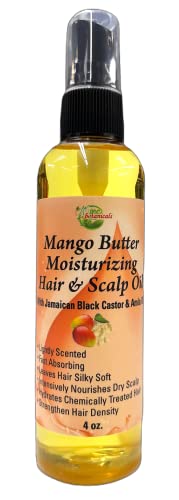 Mine Botanicals Mango Butter Moisturizing Hair & Scalp Oil - 4 oz