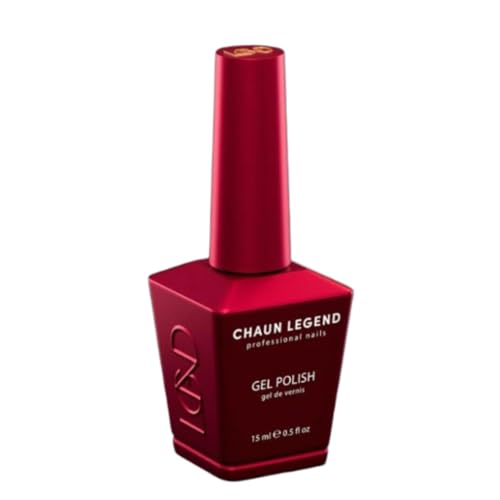 Chaun Legend UV LED Gel Nail Polish - Sleigh My Bells LG5088 Red Sparkle