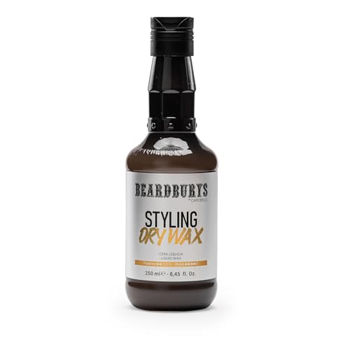 Beardburys Liquid Pomade for Men - Medium Hold Hair Wax, 8.45 oz