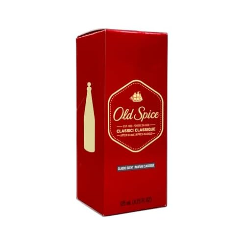 Old Spice Classic After Shave 4.25 Ounce (125ml) (2 Pack)