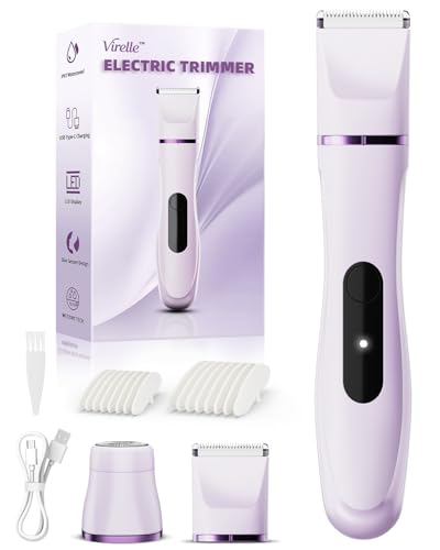 Virelle Purple Se Ver Bikini Trimmer for Women - Electric Razor & Hair Removal Epilator