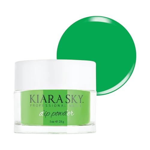 Kiara Sky Dip Powder - Green Tones 1oz Long-Lasting, Nail Strengthening