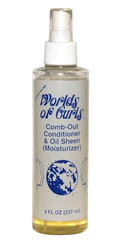 Worlds Of Curls Comb-Out Conditioner Regular 8 oz