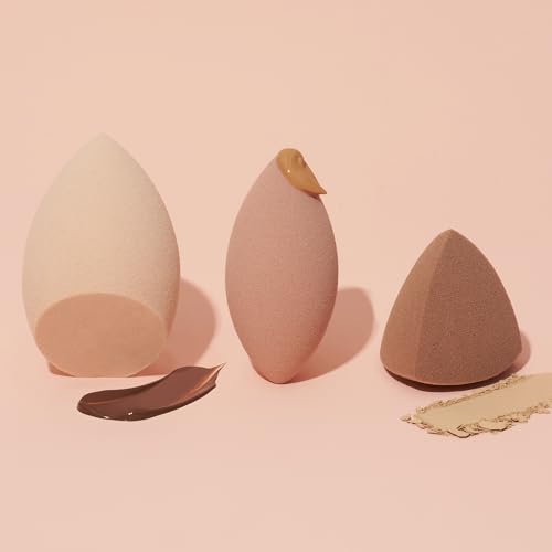 e.l.f. Total Sponge Set - 3-Piece Makeup Blending Sponge Trio