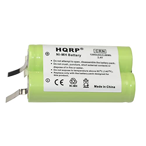 HQRP Rechargeable Battery for Philips Norelco Razors - 1200mAh