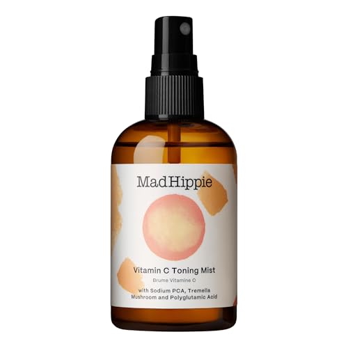 Mad Hippie Vitamin C Toning Mist – Hydrating Facial Spray, 4 Fl Oz