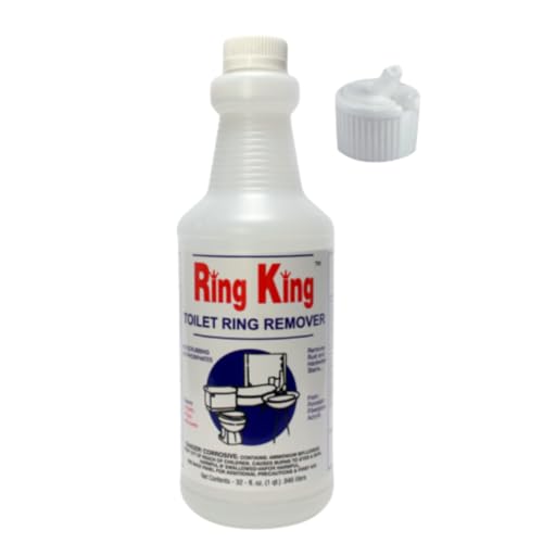 Ring King Toilet Ring Remover – 32 oz Heavy-Duty Cleaner for Stains
