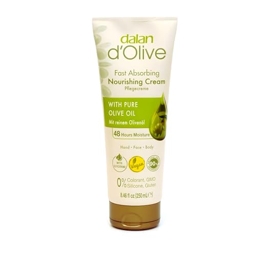 Dalan D’olive Hand and Body Cream with Pure Olive Oil 250ml (8.45 fl oz) – Variation: THIS listing 1