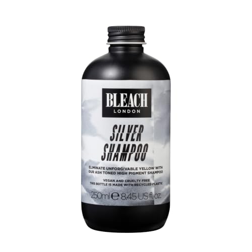 Bleach London Silver Shampoo 8.5 fl oz - Purple Toning for Brighter Blonde