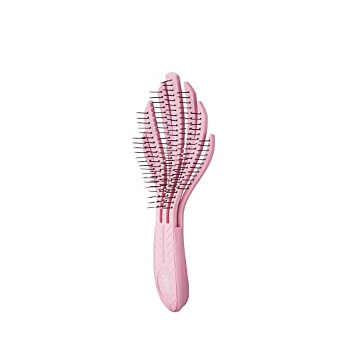 Wet Brush Go Green Curl Detangler Hair Brush - Pink, 1 Count, Plant-Based Plastic