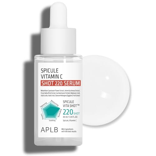 APLB Spicule Vitamin C Shot 220 Serum - Brightening & Exfoliating Skincare