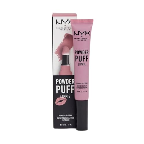 NYX Powder Puff Lippie Lip Cream - Will Power (0.4 Fl Oz) - Vegan Matte Lipstick