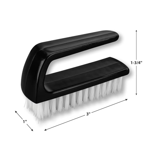 Performance Tool W3300 Nail Brush with Easy-Grip Handle